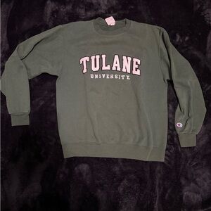 Champion Vintage Tulane Crewneck Sweatshirt
